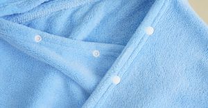 Toalla de Baño con Capucha para Recién Nacidos, Manta de Terciopelo Suave para Ducha y Natación - Product Image 2