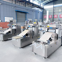 Machine à former les biscuits et les gâteaux YQ - Production continue, utilisation commerciale en boulangerie, matières premières farine et lait, 220v/380v
