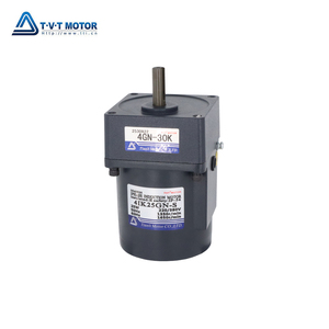 380V 25W 45 tpm 50Hz/60Hz <span class=keywords><strong>3</strong></span>-fasen AC tandwielinductiemotor elektrisch met concurrerende prijs - Product Image 1