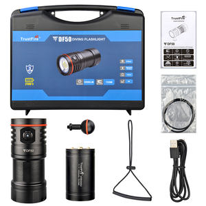 डीएफ50 रिचार्जेबल फ्लैलाइट एल्यूमीनियम मिश्र धातु जलरोधक स्कूबा डाइविंग लाइट 70 मीटर पानी के पानी के नीचे 70 मीटर - Product Image 2
