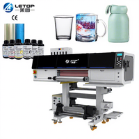 Impresora Digital Industrial de Alta Velocidad LETOP, Impresora DTF UV, Impresora de Inyección de Tinta Mini Rollo a Rollo, Máquina de Impresión de Etiquetas