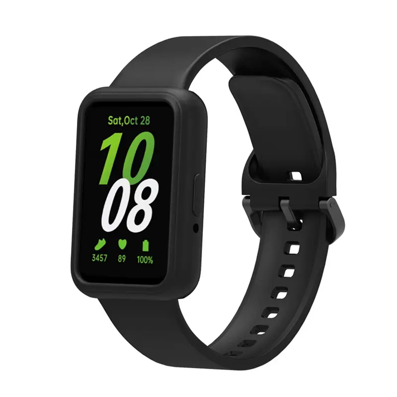 Pulseira de silicone para smartwatch Samsung Galaxy Fit 3 com pulseira macia, mais novo em reposição