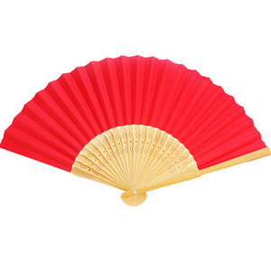 Nuevos Abanicos Plegables de Fibra de Bambú OEM Premium para Bodas, Banquetes, Regalos Promocionales, Graduaciones - Product Image 3