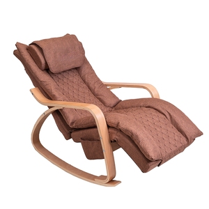 Luxuriöser tragbarer Schaukel-Massagestuhl für das Wohnzimmer mit Vibrations- und Wärmefunktion, Relax-Liegestuhl mit Nacken- und Rückenknetfunktion, Bluetooth, Baumwoll-Leinen - Product Image 5