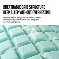 Oreiller de luxe en mousse à mémoire de forme pour un sommeil profond, soutien orthopédique du cou, pour la maison (vente en gros)