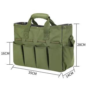 China Supplier tool bag electrician tool storage package garden tool set with bag with oem design