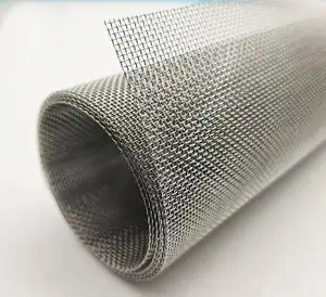 20 30 40 60 100 Mesh FeCrAl Plain Woven Wire Mesh Screen