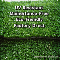 Gazon artificiel vert, gazon synthétique haute densité résistant aux UV pour la décoration de paysages et de jardins, pelouse artificielle