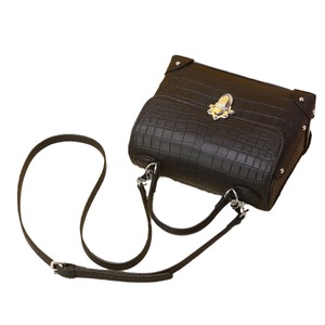 Carteras de <span class=keywords><strong>Mujer</strong></span> con Correa de Hombro, Forma Cuadrada, Diseño de Cocodrilo, Acabado Lujoso con Cierre de Solapa - Product Image 5