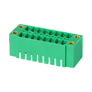 KF2EDGKVM-3.5 /3.81 Mm Pitch 2pins 300V 8A Copper 28-16AWG PA66 Insulation UL94V-0 Plug-In <b>Terminal</b> Block - Product Image 1