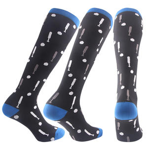 Gran oferta, diseño elegante, hasta la rodilla, calcetines de compresión para correr a la moda, calcetines ecuestres - Product Image 4
