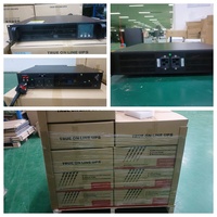 핫세일 1kVA 랙 마운트 UPS 단상 온라인 이중 변환 순수 정현파 LCD 디스플레이 서버룸용 OEM ODM