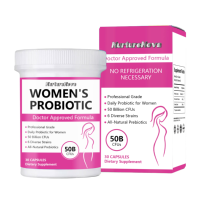 Exportation transfrontalière de capsules probiotiques pour femmes, 30 unités, complément alimentaire, approvisionnement direct d'usine, support OEM