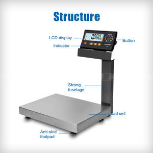 디지털 전자 중산 화이트 버드 30kg 블루투스 머신 60kg USB RS232 kg 저울 플랫폼 스케일 - Product Image 2