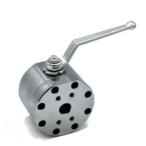 중국 제조소 KHSAE-210-50 볼 밸브 3 4 고압 고정 플랜지 유압 시스템 - Product Image 1