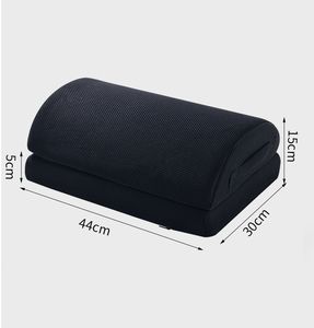Repose-pieds pour sous le bureau au travail Hauteur réglable Traversin de pied en mousse à mémoire de forme pour les jambes Soutien lombaire du genou - Product Image 4