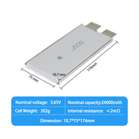 Batterie Lipo Cellule de batterie longue durée Drone 24000mah 3.65V 10c Li Nmc Batterie Cellule polymère au lithium