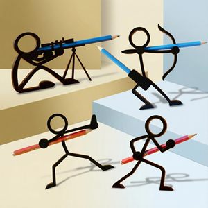 Portaplumas 3D con Forma de Atleta en Miniatura, Artesanía, Adornos de Escritorio, Regalos, Juguetes Creativos de Simulación - Product Image 2