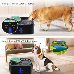 Sécurité Grande Capacité <span class=keywords><strong>8L</strong></span> Chats Chiens <span class=keywords><strong>Fontaine</strong></span> D'eau Potable pour Animaux De Compagnie Automatique Ultra Silencieux Sans Bpa Distributeur D'eau Pour Animaux De Compagnie - Product Image 3