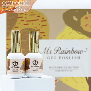 Set de Esmaltes de Gel Ms Rainbow, Diseño de Alta Calidad, <span class=keywords><strong>Serie</strong></span> Otoñal de 30 Colores, Esmalte de Uñas en Gel Profesional, Kit de Esmalte de Gel UV - Product Image 2