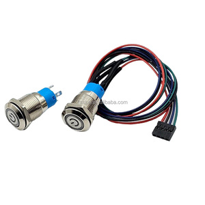 Kabel Harness Saklar Tombol Tekan Logam Konduktor Tembaga Berlapis Timah OEM Konektor Dupont 2.54 Kabel Lampu LED Mobil/Motor - Product Image 2
