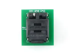 Waveshare QFN8 DIP8 (D) Soporte de Montaje Superficial Plastronics QFN Adaptador de Programador de IC Zócalo de Prueba 3*2 mm Paso de 0.5 QFN8 MLF8 MLP8 - Product Image 3