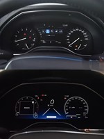 Compteur de vitesse de voiture 12,3 pouces Système Linux Tableau de bord LCD Affichage numérique pour Toyota Hilux Revo Rocco Fortuner 2016-2024