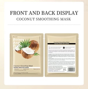 Feuchtigkeitsspendende Tuchmaske Gesichtsmasken Beauty Bio-Gesichtsmaske Vegane Gesichtsmaske mit Fruchtextrakt 5 Stück pro Box - Product Image 4