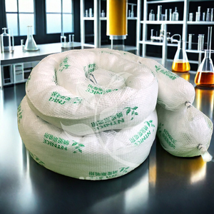 8 بوصة × 10 بوصة ذراع امتصاص زيت أبيض 14-20x للتحكم في الانسكاب البيئي جورب ذراع الرافعة مصنوع من البولي بروبيلين لتنظيف وقود الزيت - Product Image 3