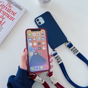 Étui de luxe en silicone TPU avec <span class=keywords><strong>cordon</strong></span> tour de cou et dragonne pour téléphones X/<span class=keywords><strong>XS</strong></span>/XR/Max 11/12/13/15/16/17/PRO Max - Product Image 5