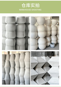 Mesa Auxiliar Redonda <span class=keywords><strong>de</strong></span> Cemento y Magnesio para Decoración del Hogar, Estilo Wabi-sabi, Diseño <span class=keywords><strong>de</strong></span> Alta Gama - Product Image 5