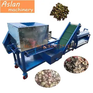 Small type snail crusher meat extracting machine/escargot meat machine/ boiled snail meat shelling machine
