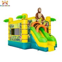 Toboggan aquatique gonflable pour enfants Doctor Dolphin NT-63009, prix de gros avantageux, petit modèle en PVC, installation facile, capacité 3 personnes/135 kg