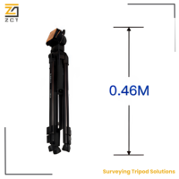 Trépied compact pliable de 0,46 m pour niveau laser, support de table portable pour travaux de pose de carrelage, d'armoires et de mise en plan intérieur