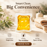 Détergent liquide écologique à chambre unique, détachant haute efficacité, nettoyage en profondeur, parfum personnalisé pour vêtements et usage domestique