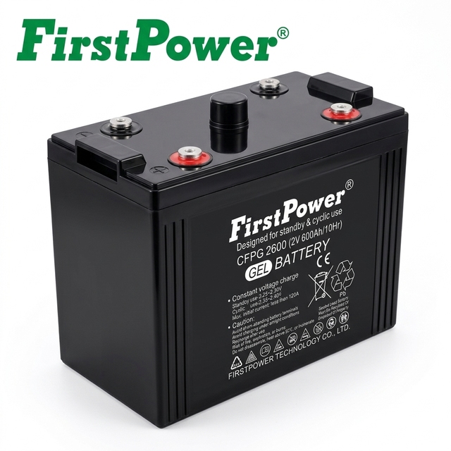 2V 600Ah Sealed Maintenance Free GEL Lead Acid Battery for off Grid Energy Storage UPS & Golf Carts Use 500 Cycles