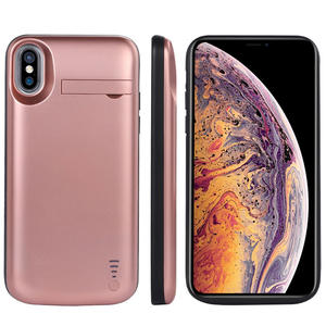 6000mAh inalámbrico <span class=keywords><strong>iPhone</strong></span> <span class=keywords><strong>XS</strong></span> <span class=keywords><strong>MAX</strong></span> cargador de Banco de energía caja de batería de teléfono móvil <span class=keywords><strong>con</strong></span> interfaz de entrada USB - Product Image 3