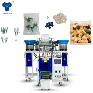 Aluminum Screws Joint Ring Backup Ring Spring Washer Lock Washer Counting and Full Automatic Packing Machine Guangdong 300