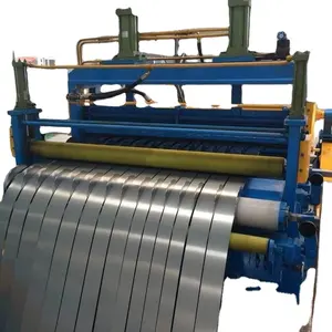 Automatic Metal Steel Sheet Coil slitting machine 0-1600 used taiwan steel slitting line machine