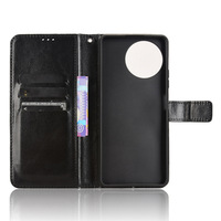 Portefeuille de luxe Crazy Horse Housse en cuir PU pour Blackview Shark 8/Blackview Oscal Tiger 12