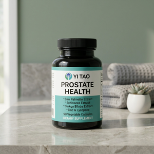 Suplemento para la Salud de la Próstata, 90 Cápsulas Vegetales, Saw Palmetto, Equinácea, Ginkgo, Zinc, Licopeno, Apoyo Dietético para Hombres - Product Image 1