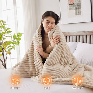 Coperta Elettrica in Flanella di Alta Qualità con Sistema di Riscaldamento PTC+NTC, Lussuosa e Rapida - Product Image 5