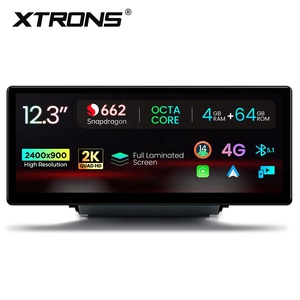 Estéreo para Auto Android de 12.3 Pulgadas para Audi Q3 SQ3 RSQ3 2013-2018 con Sistema MMI RMC/3G+, Qualcomm 662, 4+64GB, Pantalla 2K, CarPlay, XTRONS - Product Image 2