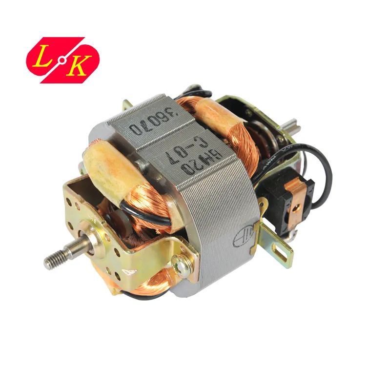 Moteur électrique universel 220 volt 20000 rpm cuivre ac 7025 pour hachoir à viande