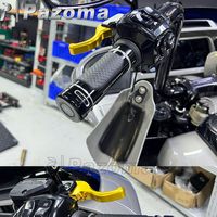 Pegangan setang sepeda motor CNC, Tuas kopling rem 2 jari untuk Harley Touring Road Glide FLTRX 2024 CVO 121 FLTRXSE 2023 2024