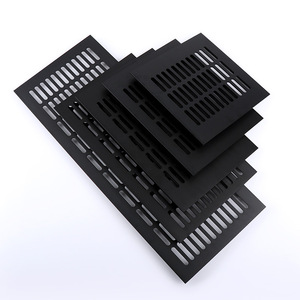 Aluminum Alloy Ventilation Mesh Rectangular Heat Dissipation Cover For Cabinet Doors Modern Simple Design - Product Image 1
