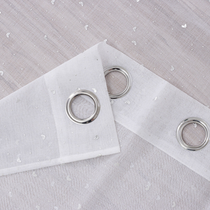 Rideaux de fenêtre transparents à <span class=keywords><strong>motif</strong></span> de cœur avec goutte de rosée personnalisée pour le salon et la chambre à coucher cantonnières de décoration de vacances - Product Image 6