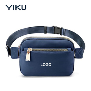 YIKU Custom Wholesale Sport <strong>Nylon</strong> Fanny Pack <strong>Crossbody</strong> Mini Yoga Lulu <strong>Bag</strong> Belt <strong>Bag</strong> Cross Custom Fanny Pack Waist <strong>Bag</strong> for Women - Product Image 1