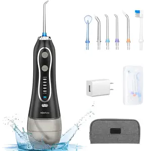 H2ofloss Best seller 2023 New design portable Tooth Cleaner dental water flosser Dental Care Cordless Water Jet Oral Irrigator