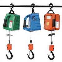 Nouvelle mini palan électrique 220V/110V, outils de levage sans fil, palan à chaîne portable 500KG, palan de traction électrique certifié ISO CE 1